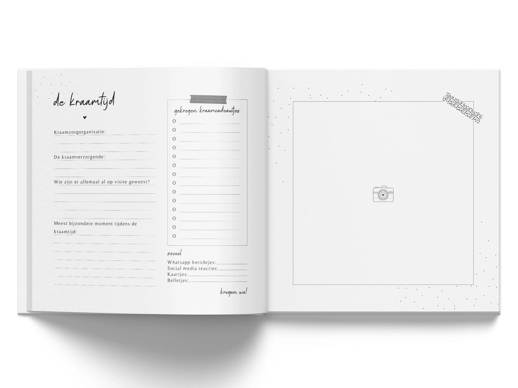 Mijn Eerste Jaar invulboek