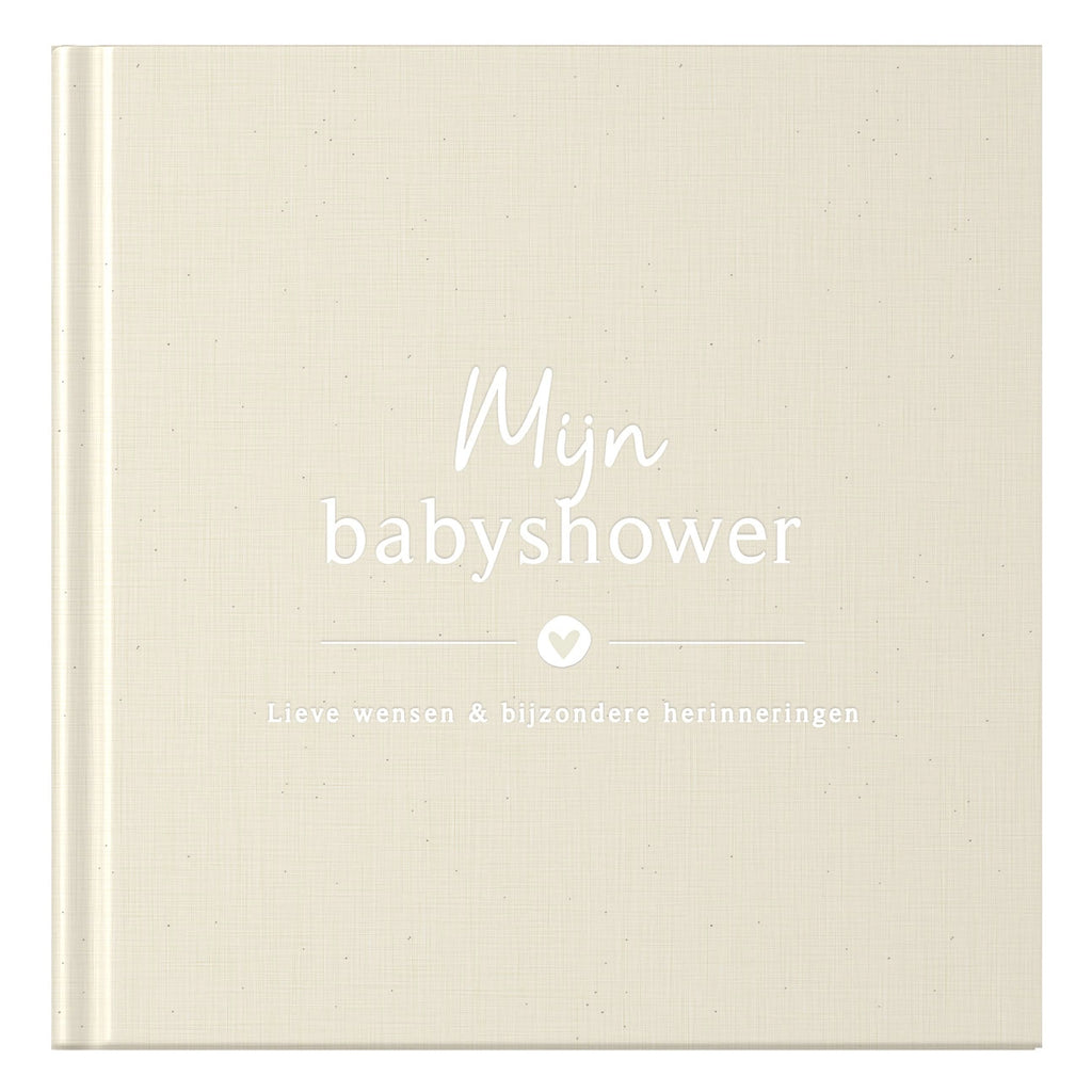 Mijn babyshower invulboek