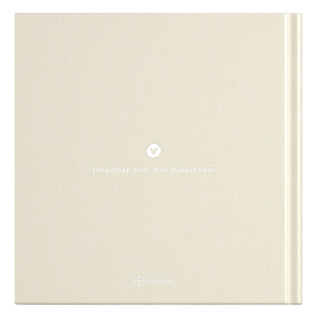 Mijn babyshower invulboek